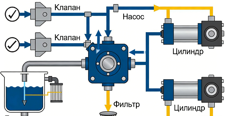 Можно ли использовать моторное масло в качестве гидравлического масла?插图 Можно ли использовать моторное масло в качестве гидравлического масла?插图